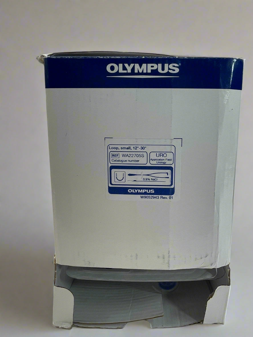 Olympus WA22705S:  HF- resection electrode, loop, small, 24 Fr., (12-30 degree), ESG, TURis PlasmaLoop.
