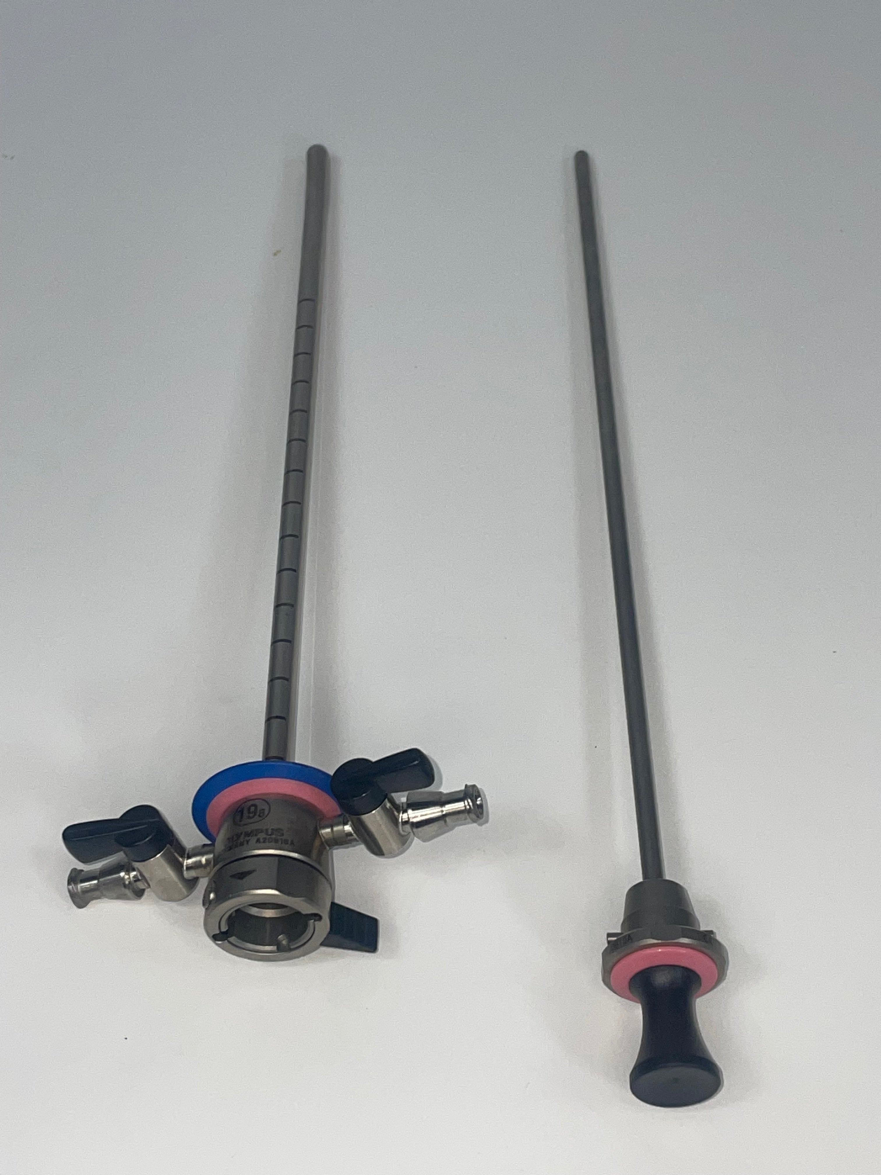 Olympus A20916A | 19.8Fr Rigid Cystoscope Sheath with Obturator A20910A