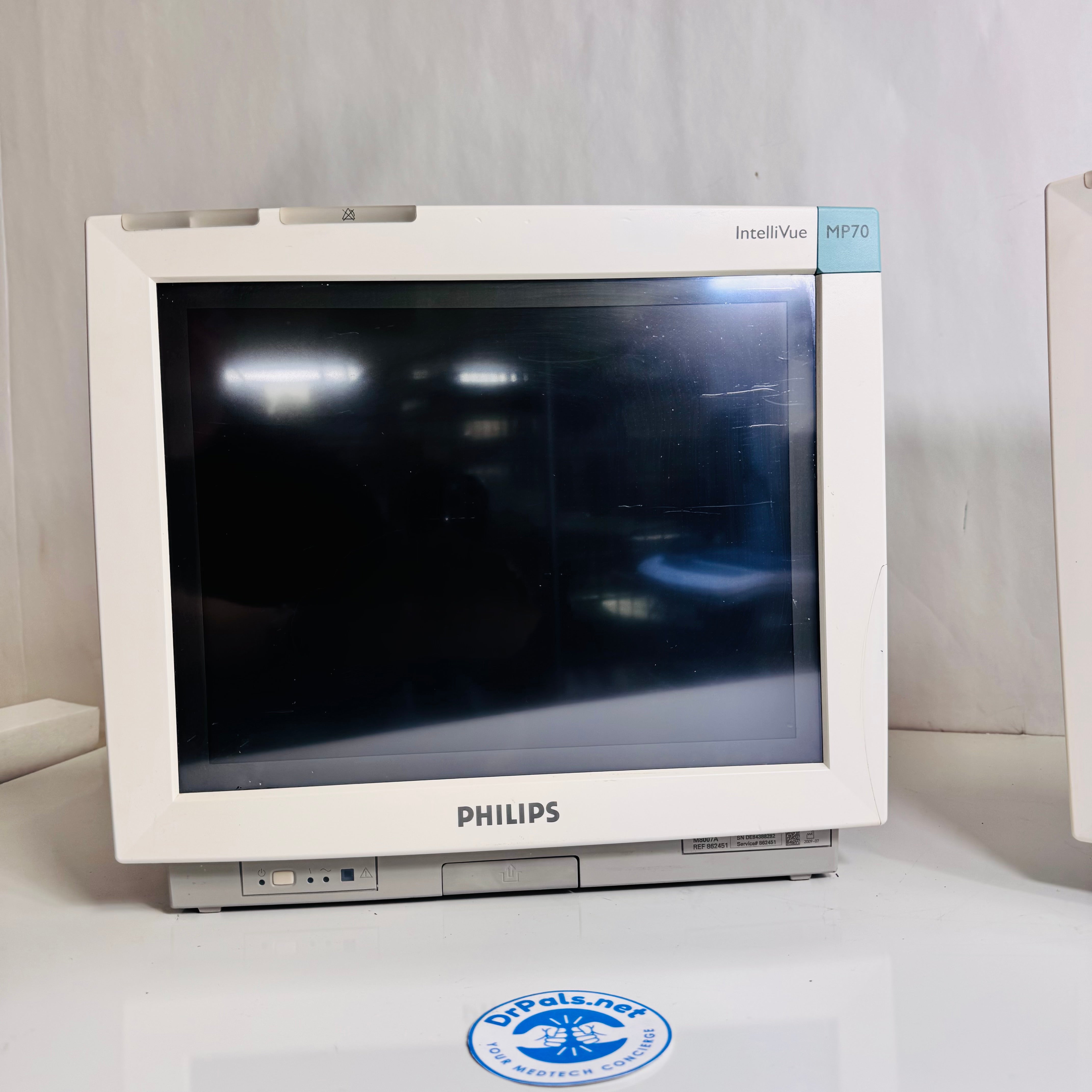 Philips IntelliVue MP70 | Patient Monitor M8007A Tested - Set of 2 Monitors Only