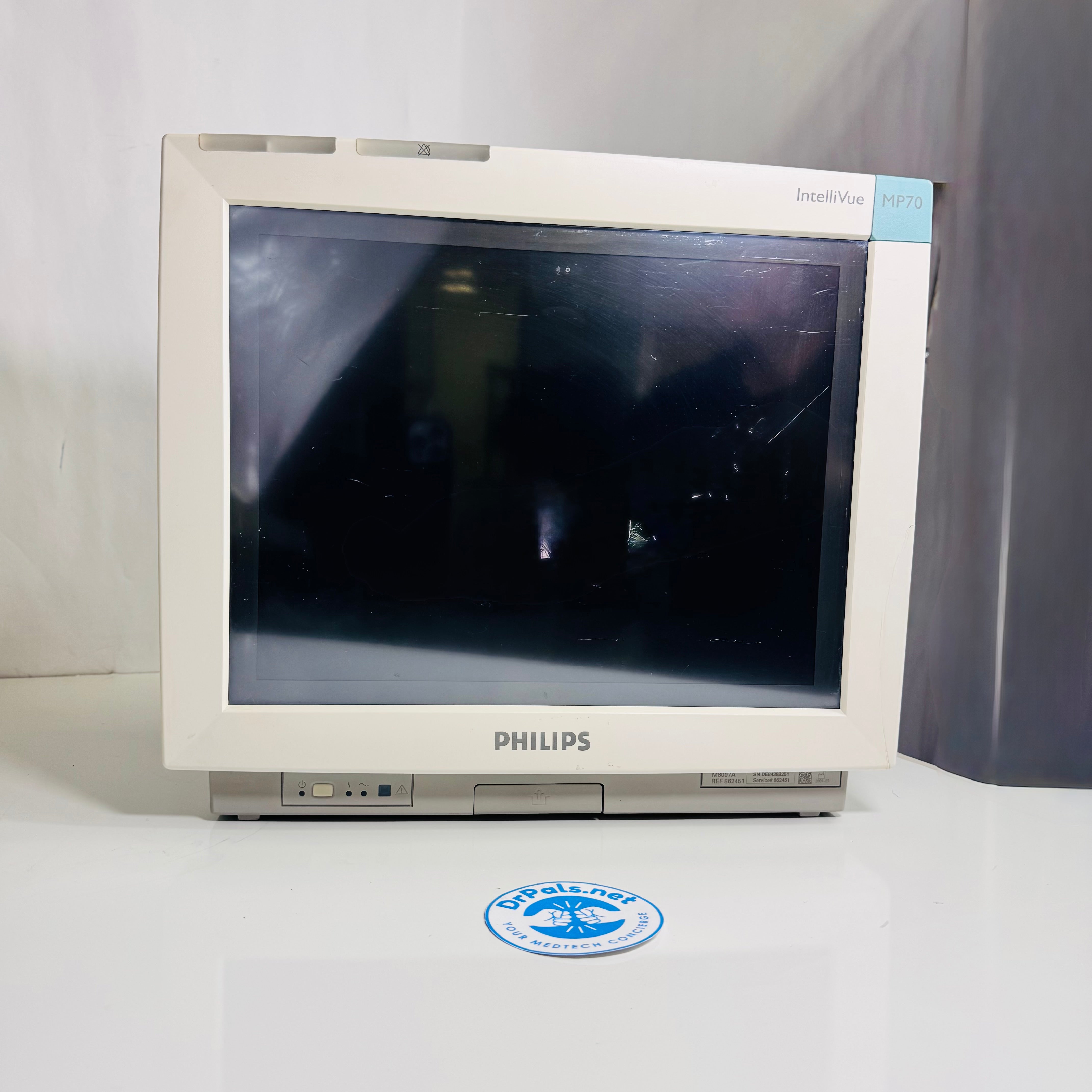 Philips IntelliVue MP70 | Patient Monitor M8007A Tested - Set of 2 Monitors Only