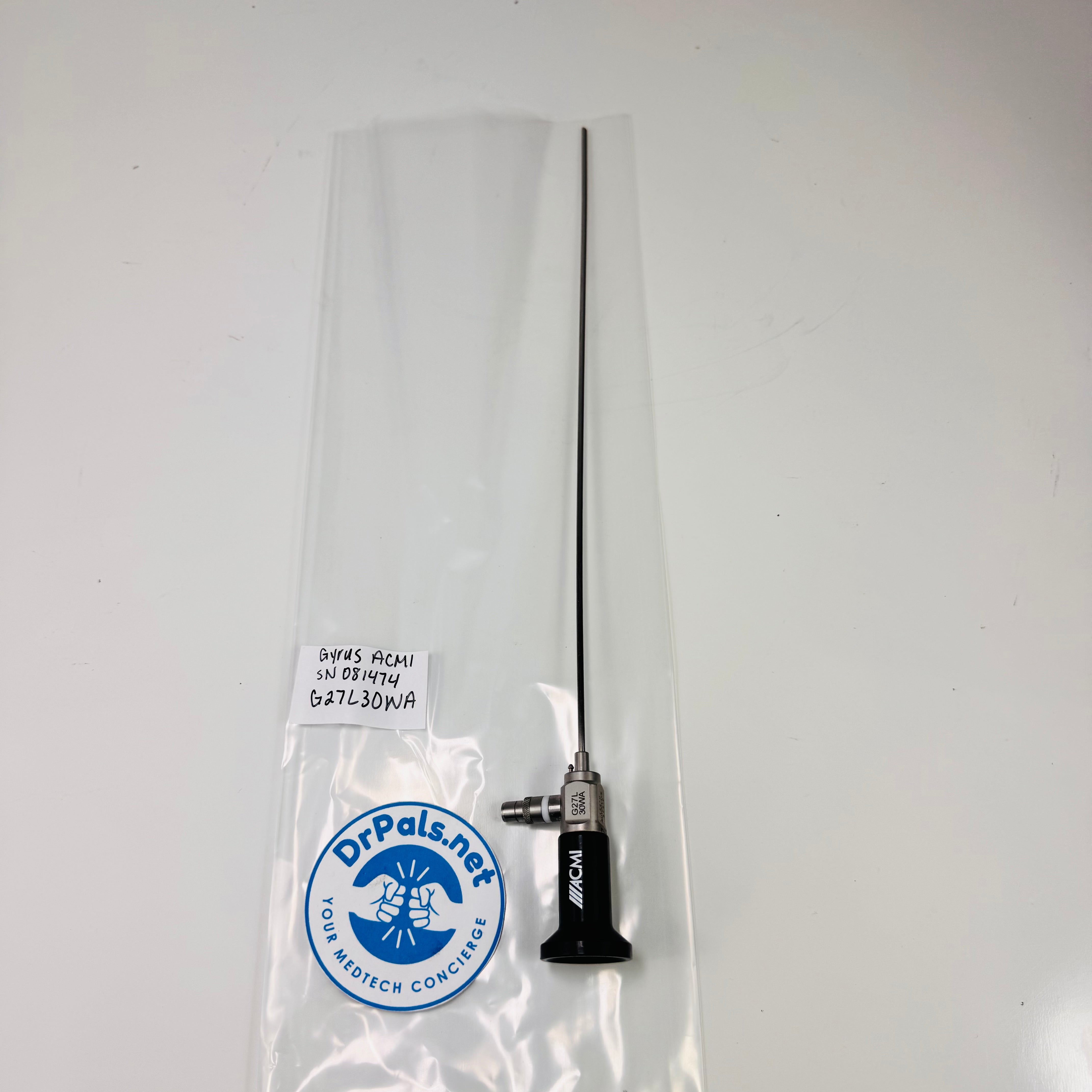 ACMI G27L-30WA | 2.7mm 30 Degree Autoclavable SlimLine Hysteroscope
