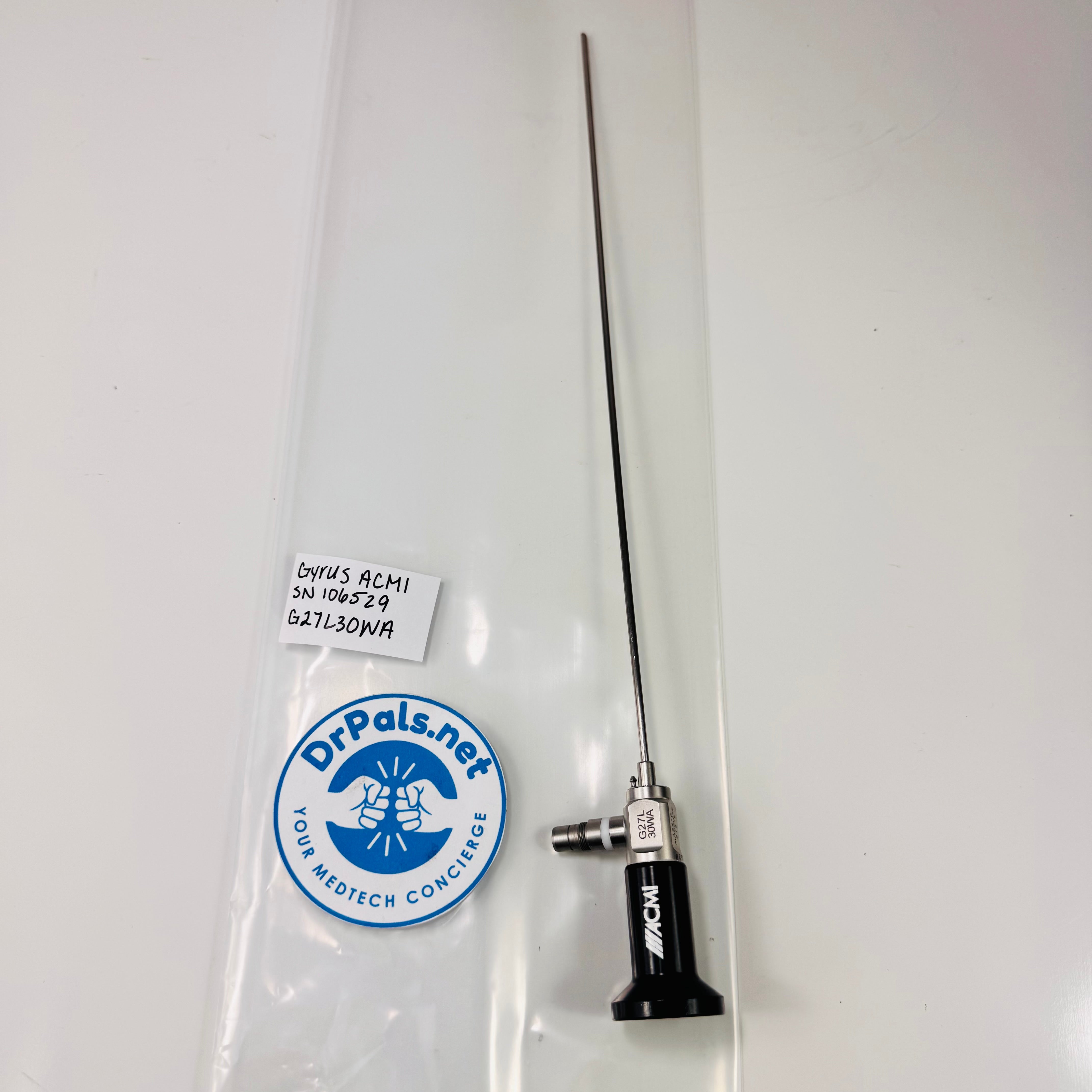 ACMI G27L-30WA | 2.7mm 30 Degree Autoclavable SlimLine Hysteroscope