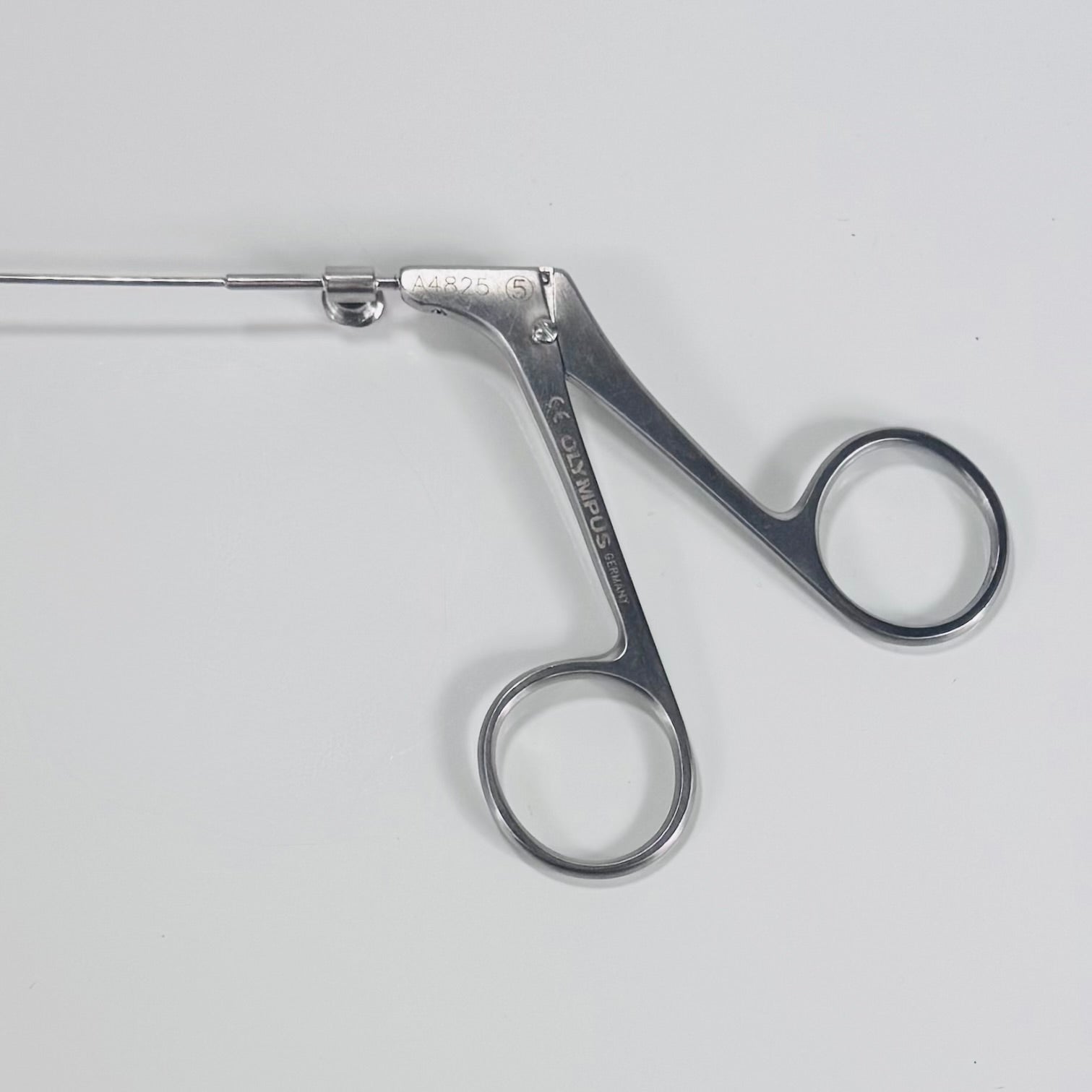 Olympus A4825 | 5Fr x 14.75 Inch Semi-Rigid Shark-Tooth Grasping Forceps