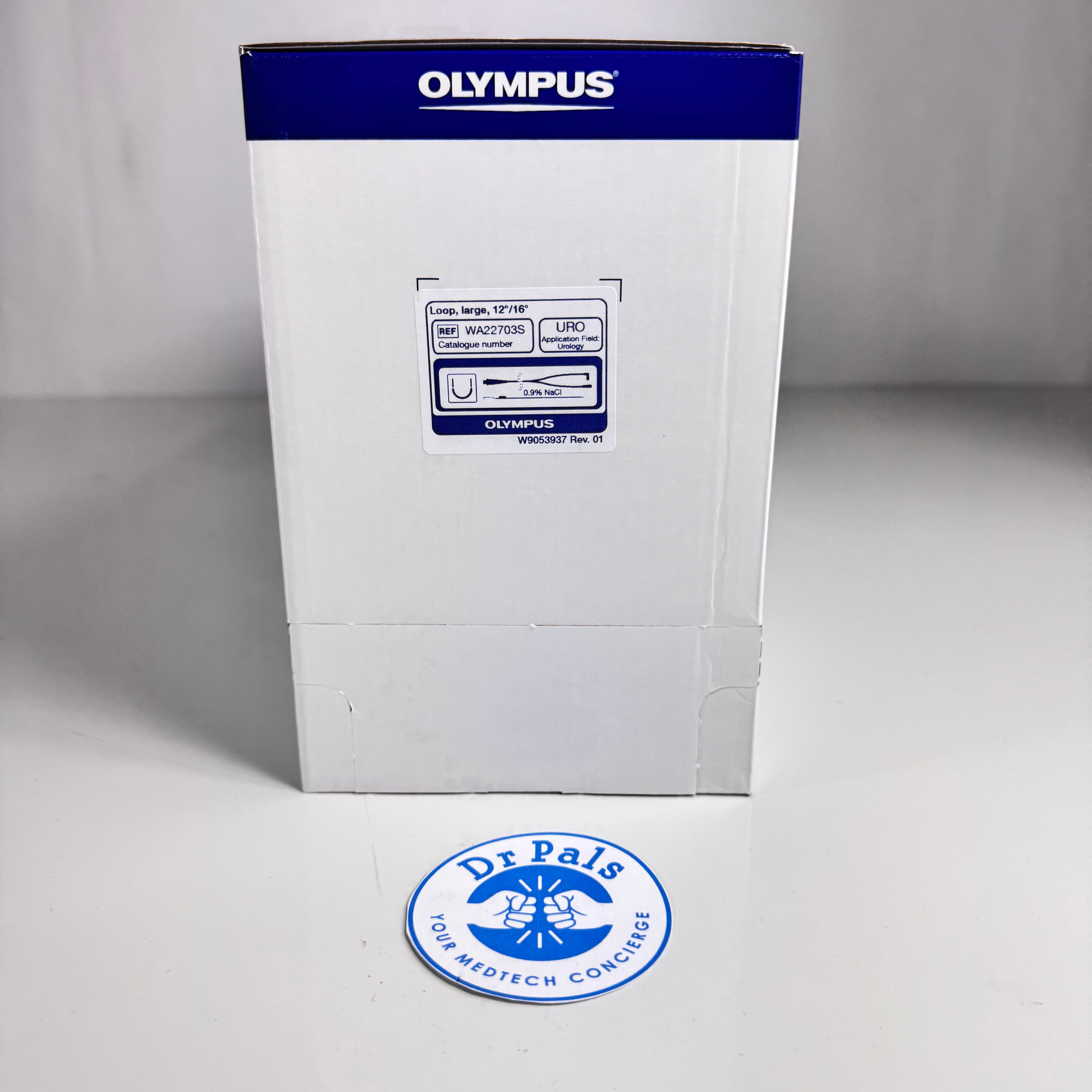 Olympus WA22703S | HF-Resection electrode, Loop, Large, (24Fr., 12degrees/16Degrees) ESG TURis Plasmaloop, Sterile, box of 5 In Date