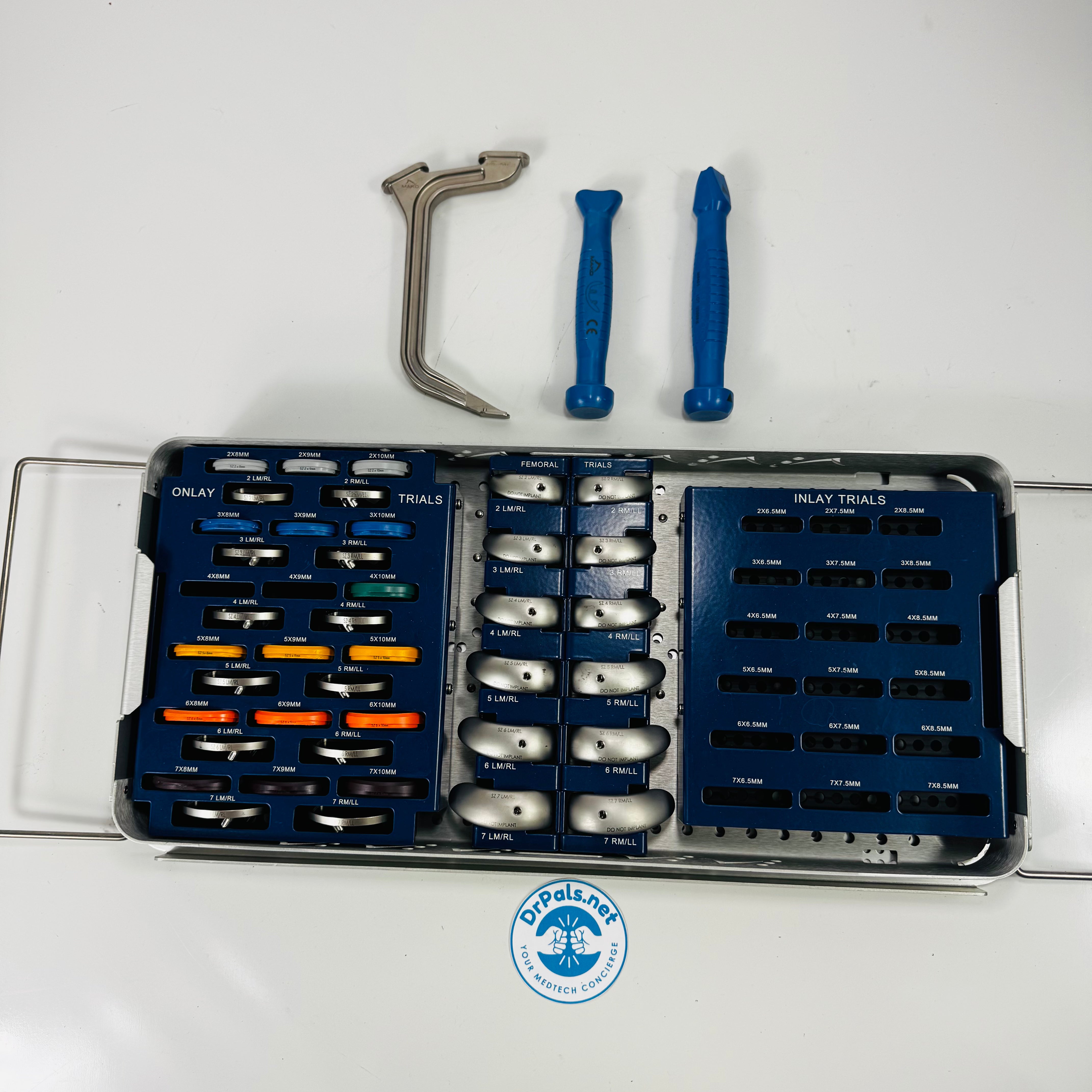 Stryker Mako PKA Instrument Set 2 - Partial (Uni) Knee Arthroplasty