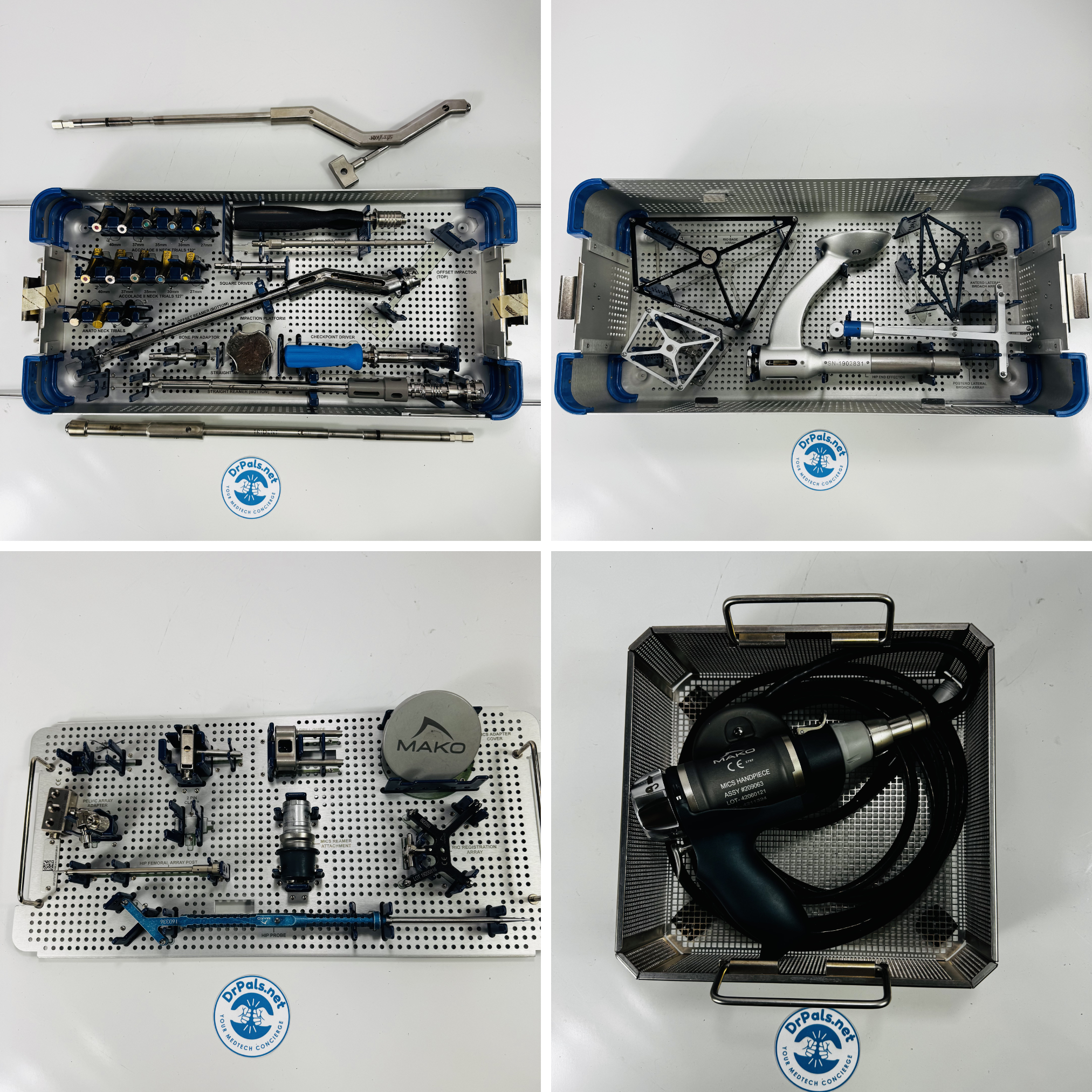 Stryker Mako THA Instrument Set - Total Hip Arthroplasty
