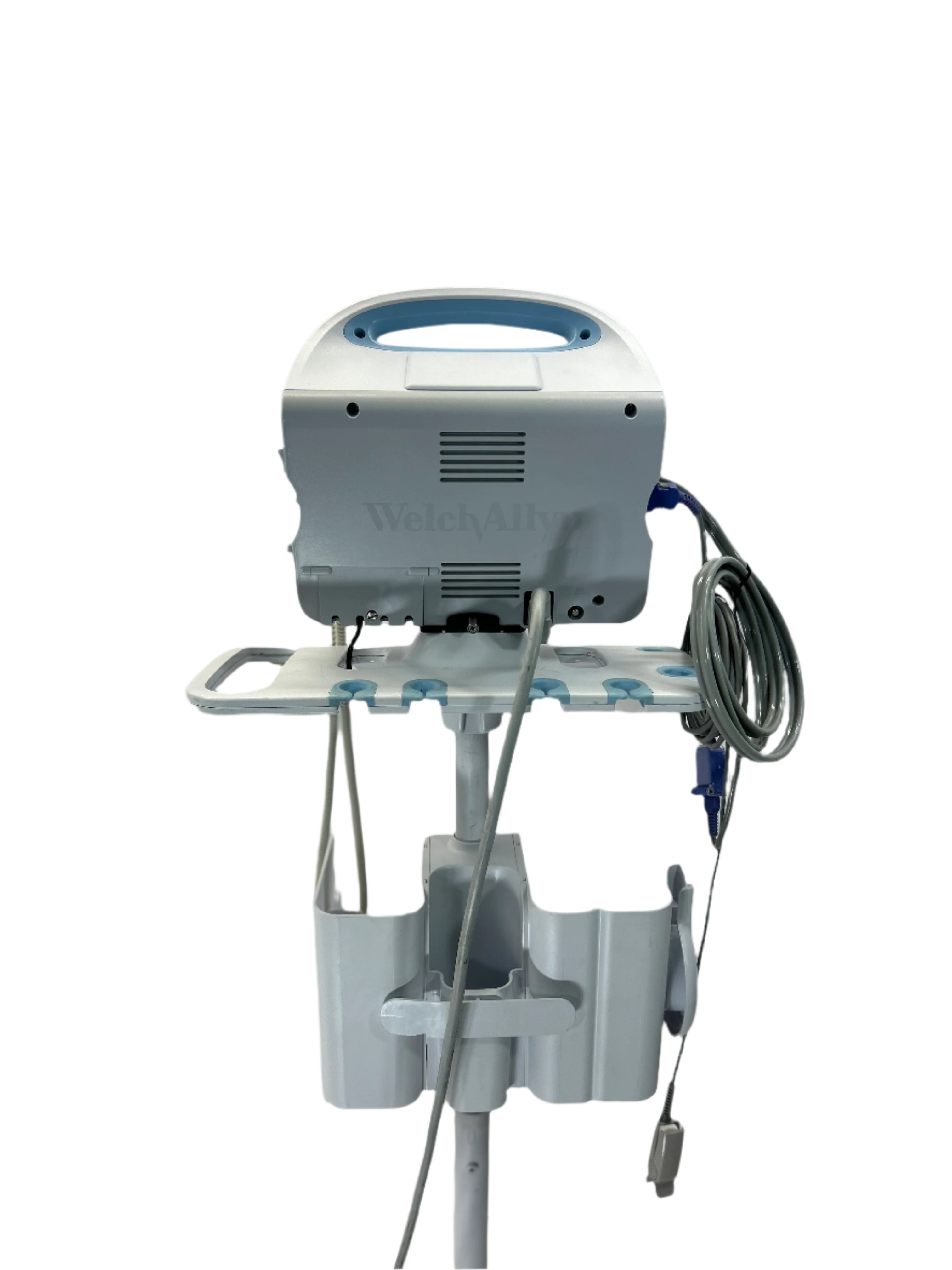 Welch Allyn 65NTXX | 6000 Series Vital Signs Monitor - NIBP, Nellcor SPO2 Includes Stand and all Accessories Thermometer, Sp02 Sensor, and NIBP Hose and Cuff
