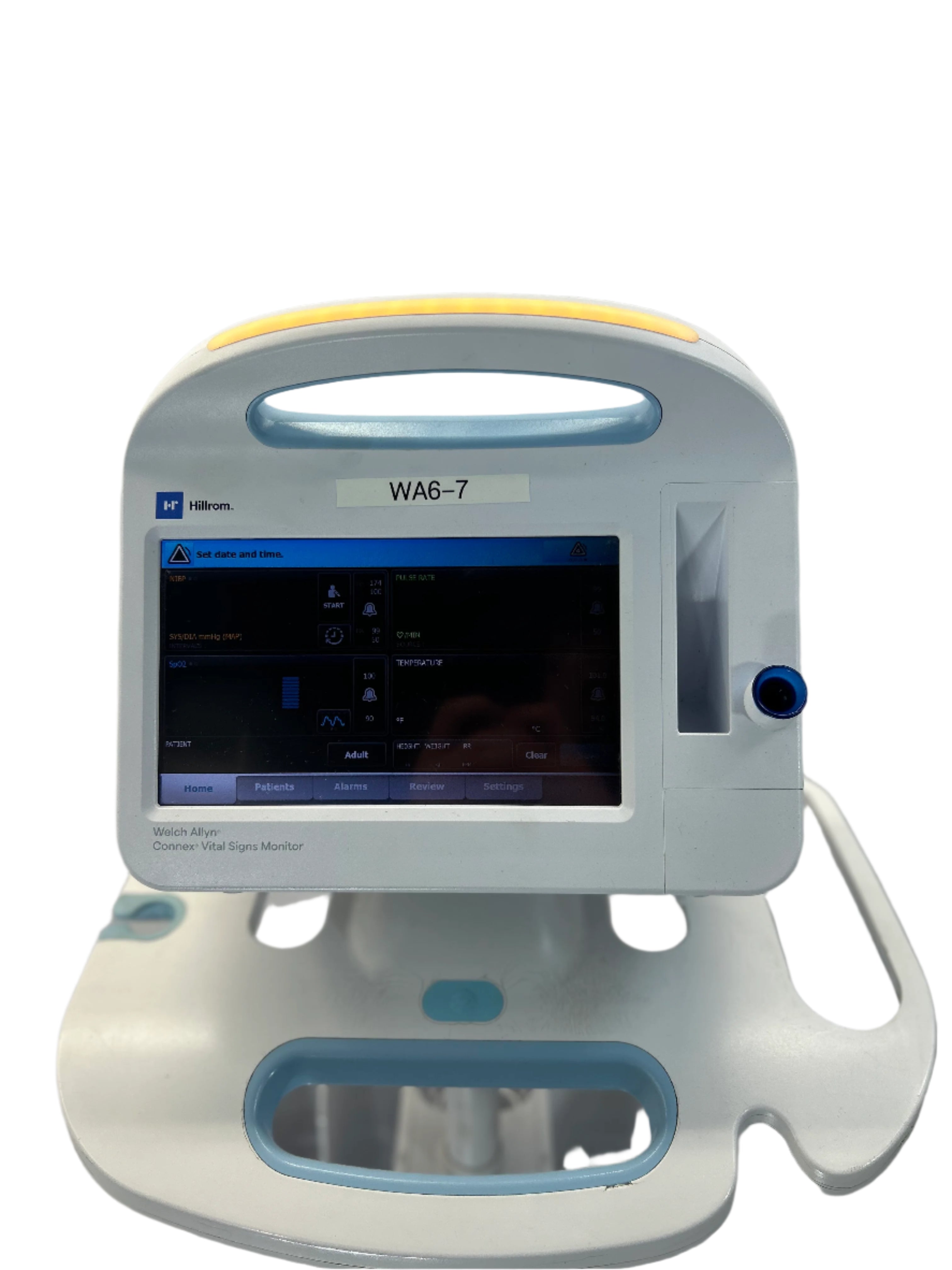 Welch Allyn 65NTXX | 6000 Series Vital Signs Monitor - NIBP, Nellcor SPO2 Includes Stand and all Accessories Thermometer, Sp02 Sensor, and NIBP Hose and Cuff