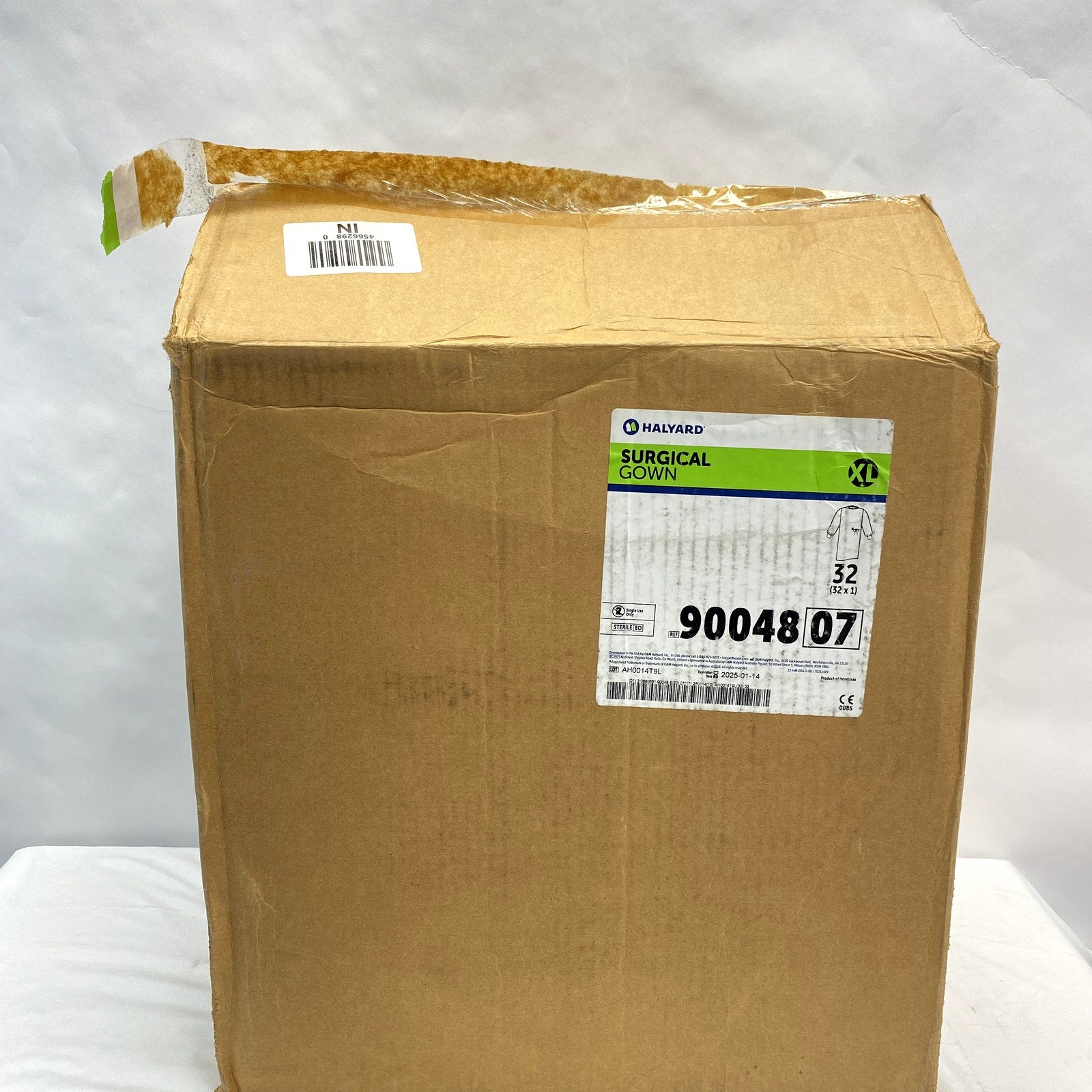 Halyard 90048 07 | Extra Large Surgical Gowns Evolution Blue, Box of 32 - New
